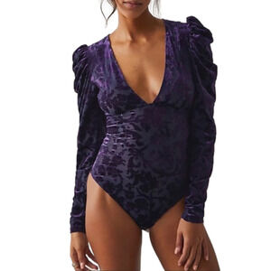 Magic Hour Bodysuit Purple Size S